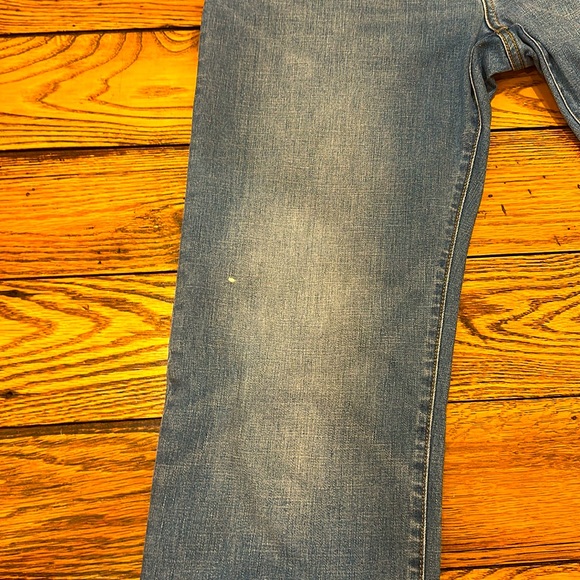 GAP MENS LIGHT WASH STRAIGHT LEG 5-POCKET BLUE JEANS SIZE 34 x 36 - Picture 2 of 7